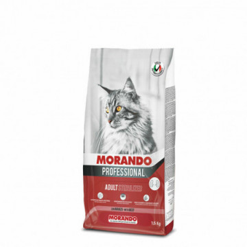 Miglior Gatto Sterilizzato Manzo 1,5 Kg – Morando Professional